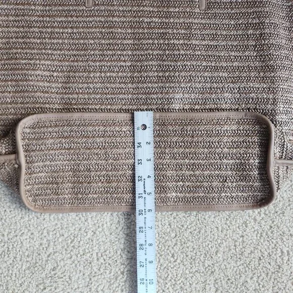 NWT Vera Bradley Embroidered Fish Straw Beach Tote Bag - Picture 9 of 9